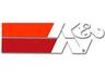 K&N AIR FILTER HIGH TEMP DECAL STICKER WHITE 107x31mm WHITE NEW GENUINE