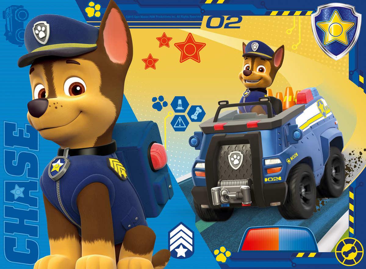 paw patrol 4 pack puzzle set