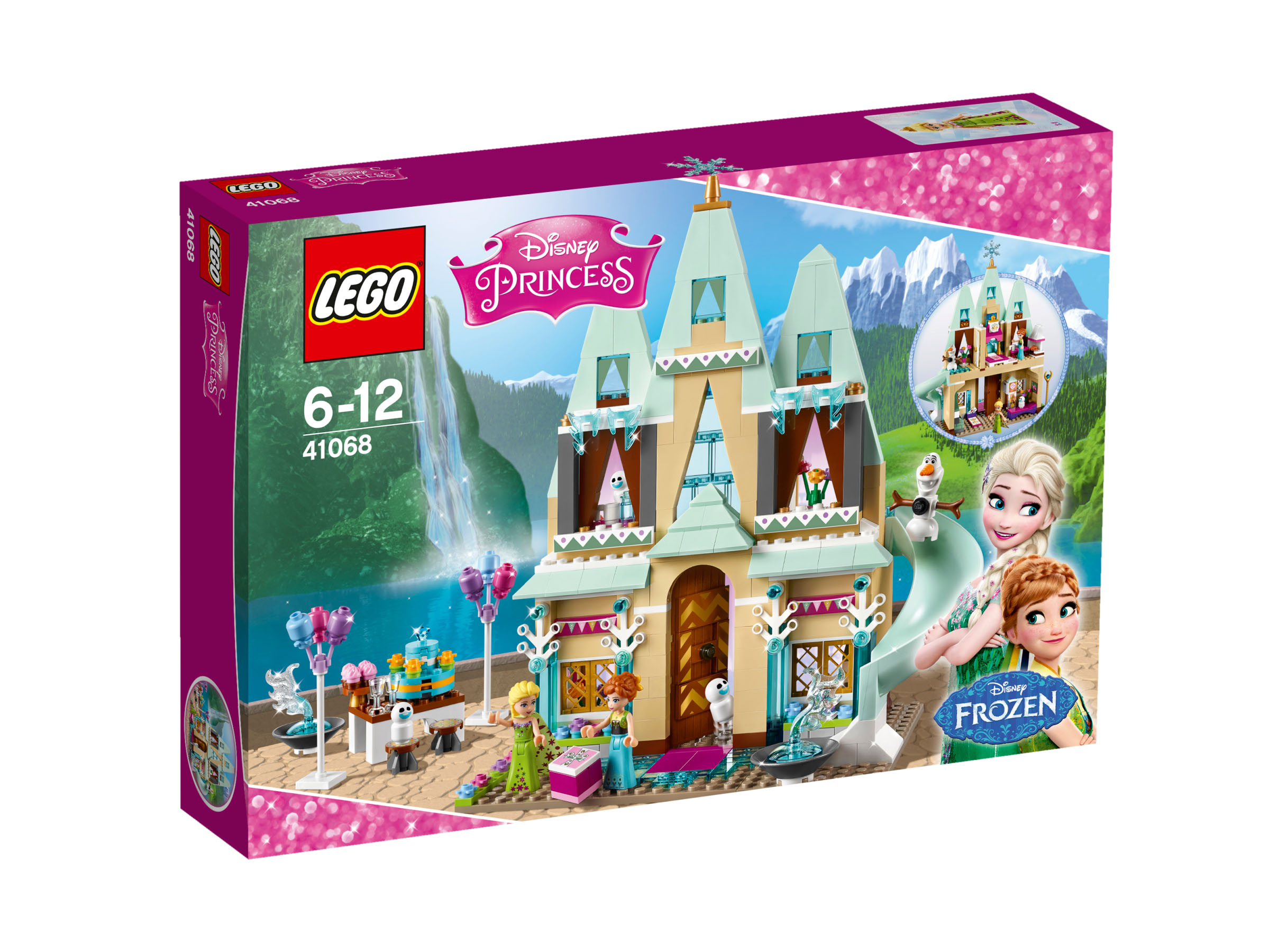 lego arendelle castle celebration