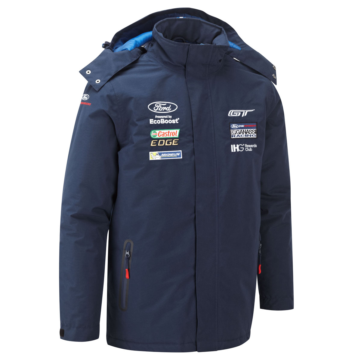 Ford Motorsport Mens Heavyweight Winter Jacket Coat - WEC Ford GT ...