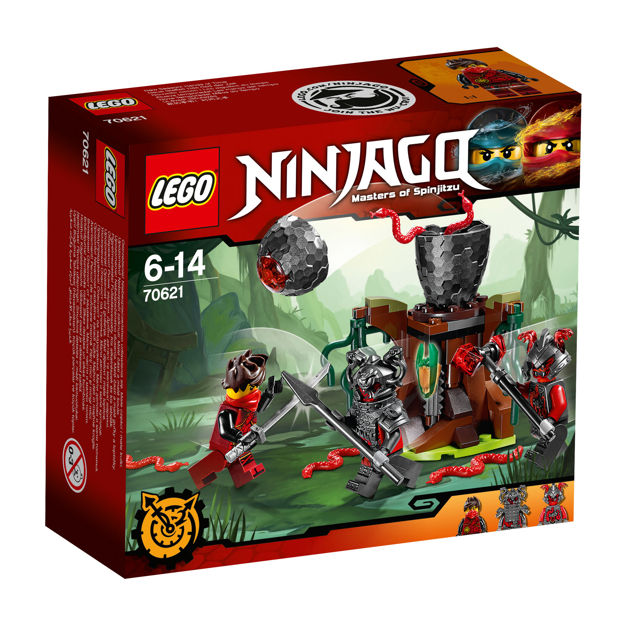 70621 LEGO Ninjago The Vermillion Attack 83 Pieces Age 6-14 New Release ...