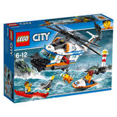 60166 LEGO Heavy-duty Rescue Helicopter CITY COAST GUARD