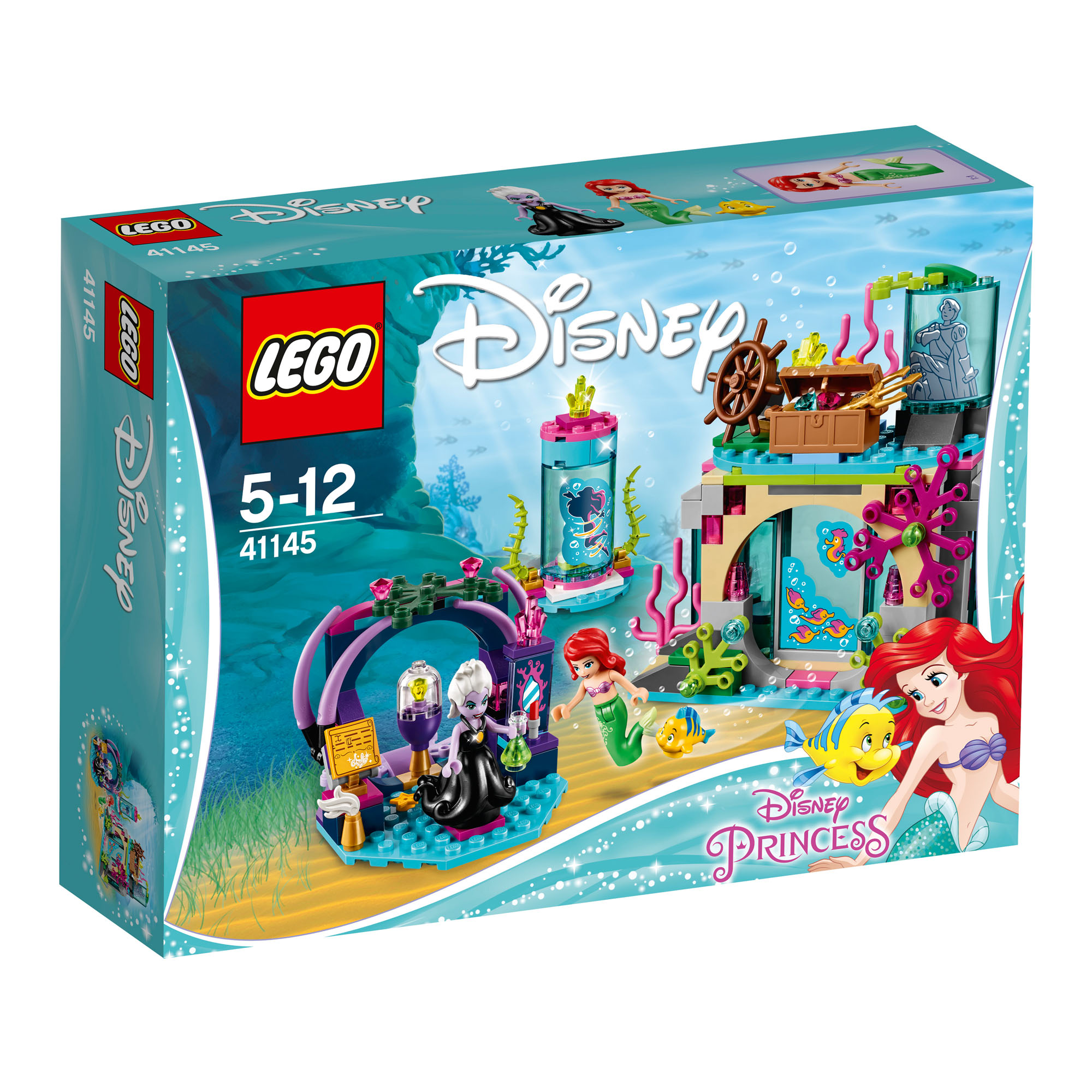 41145 LEGO Disney Princess Ariel and the Magical Spell 222 Pieces Age 5 ...