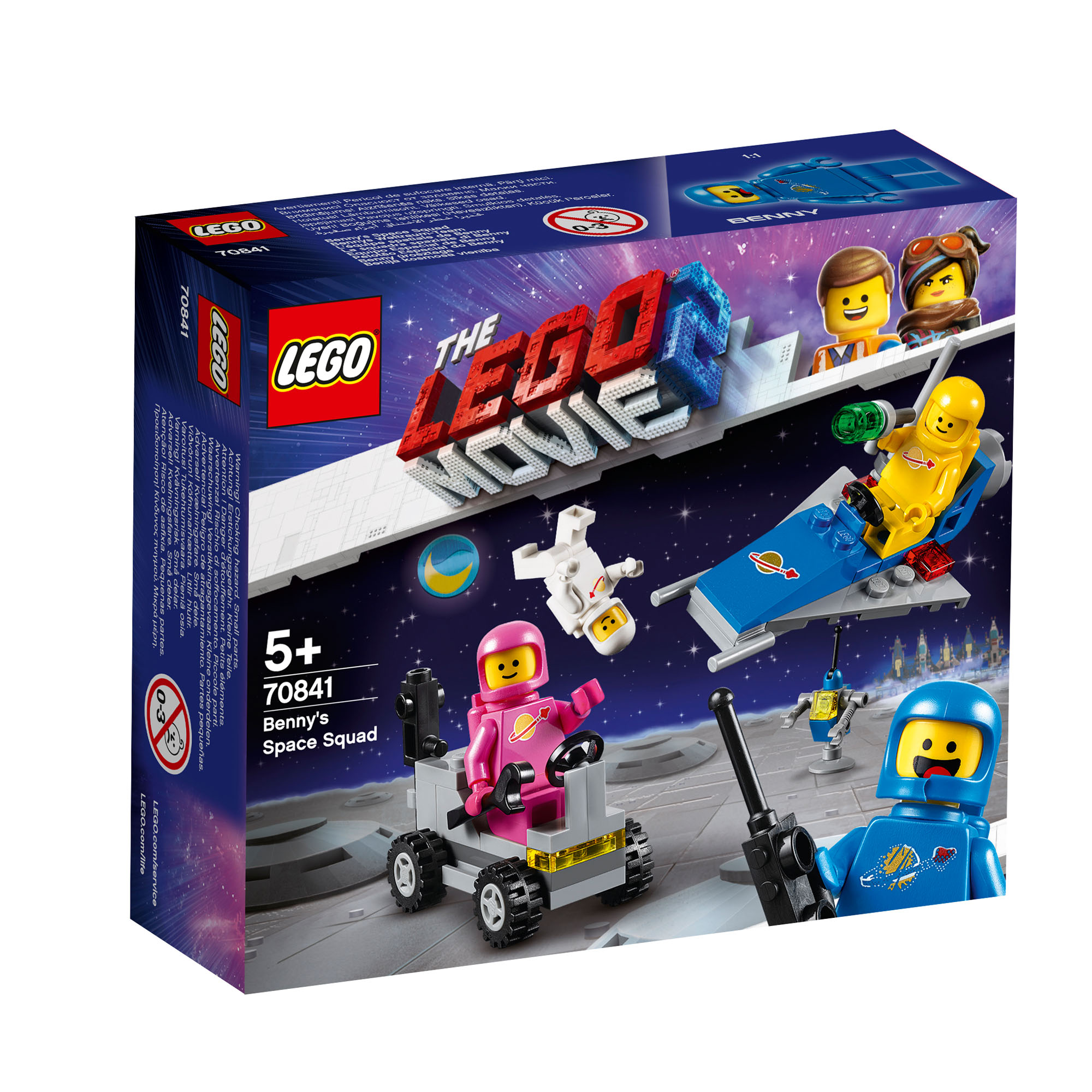 70841 LEGO The LEGO Movie Benny's Space Squad 68 Pieces Age 5+ New ...