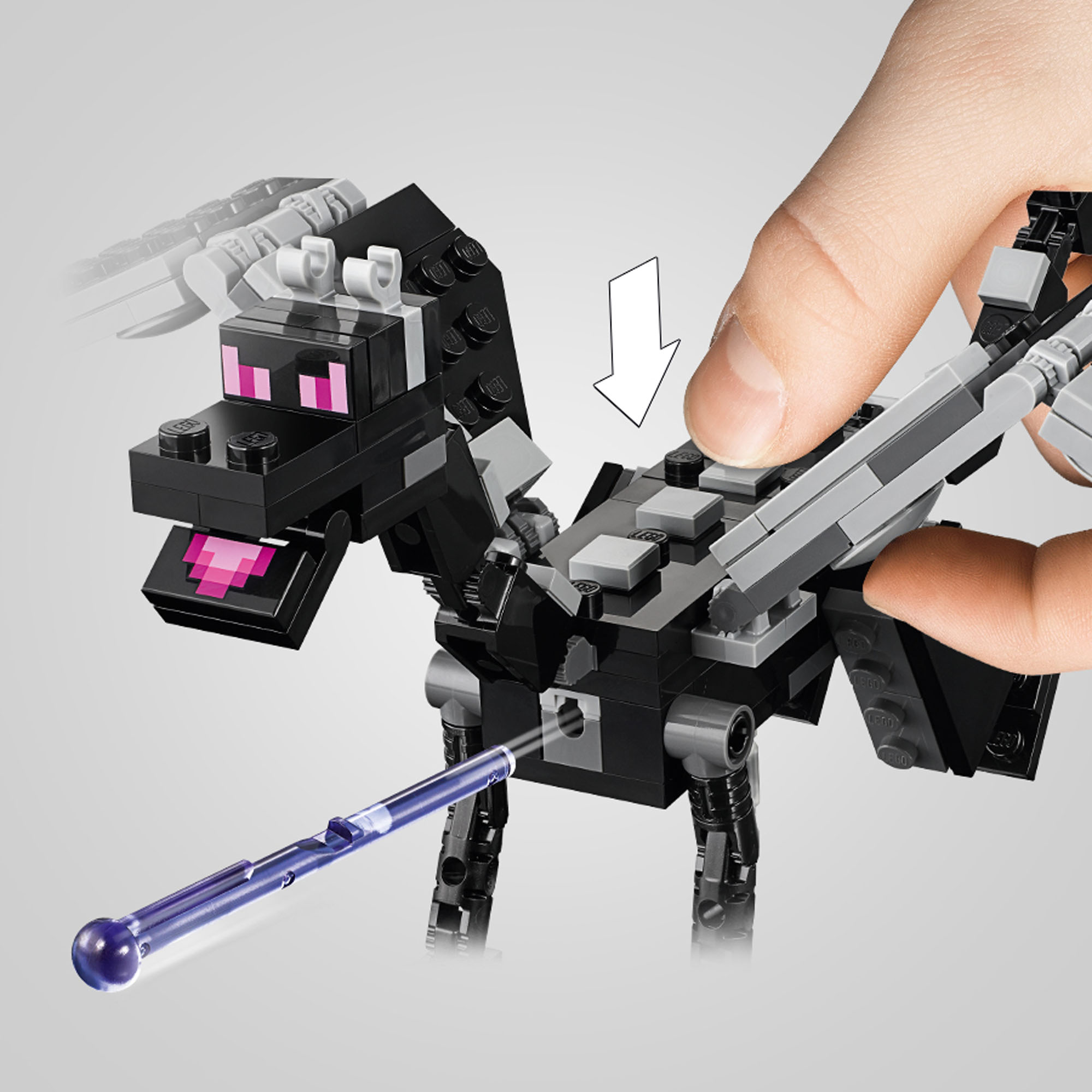 lego minecraft la batalla en el end