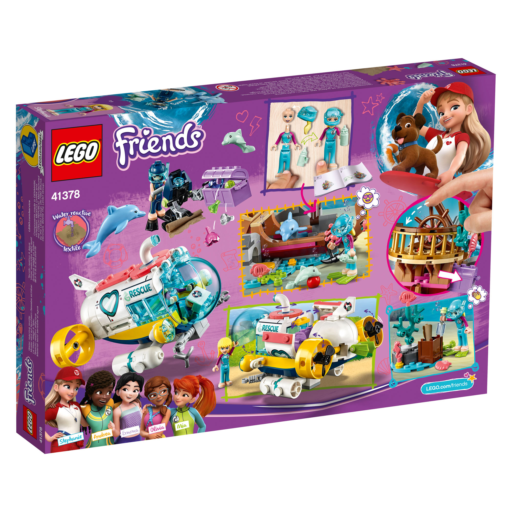 lego friends rescue boat instructions