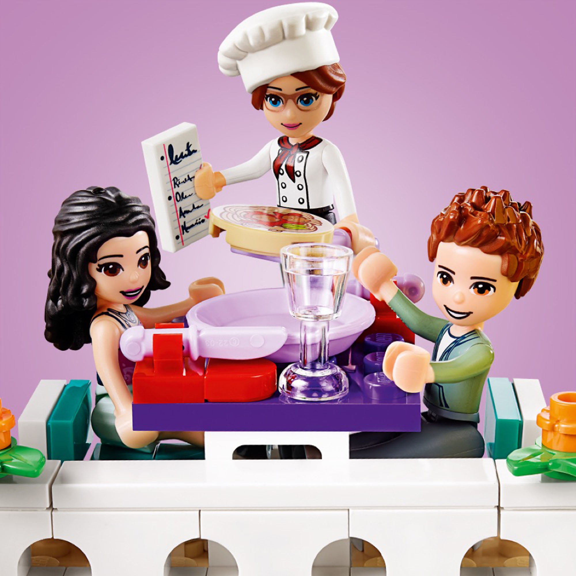 41379 LEGO Friends Heartlake City Restaurant Pizzeria Set 624 Pieces ...