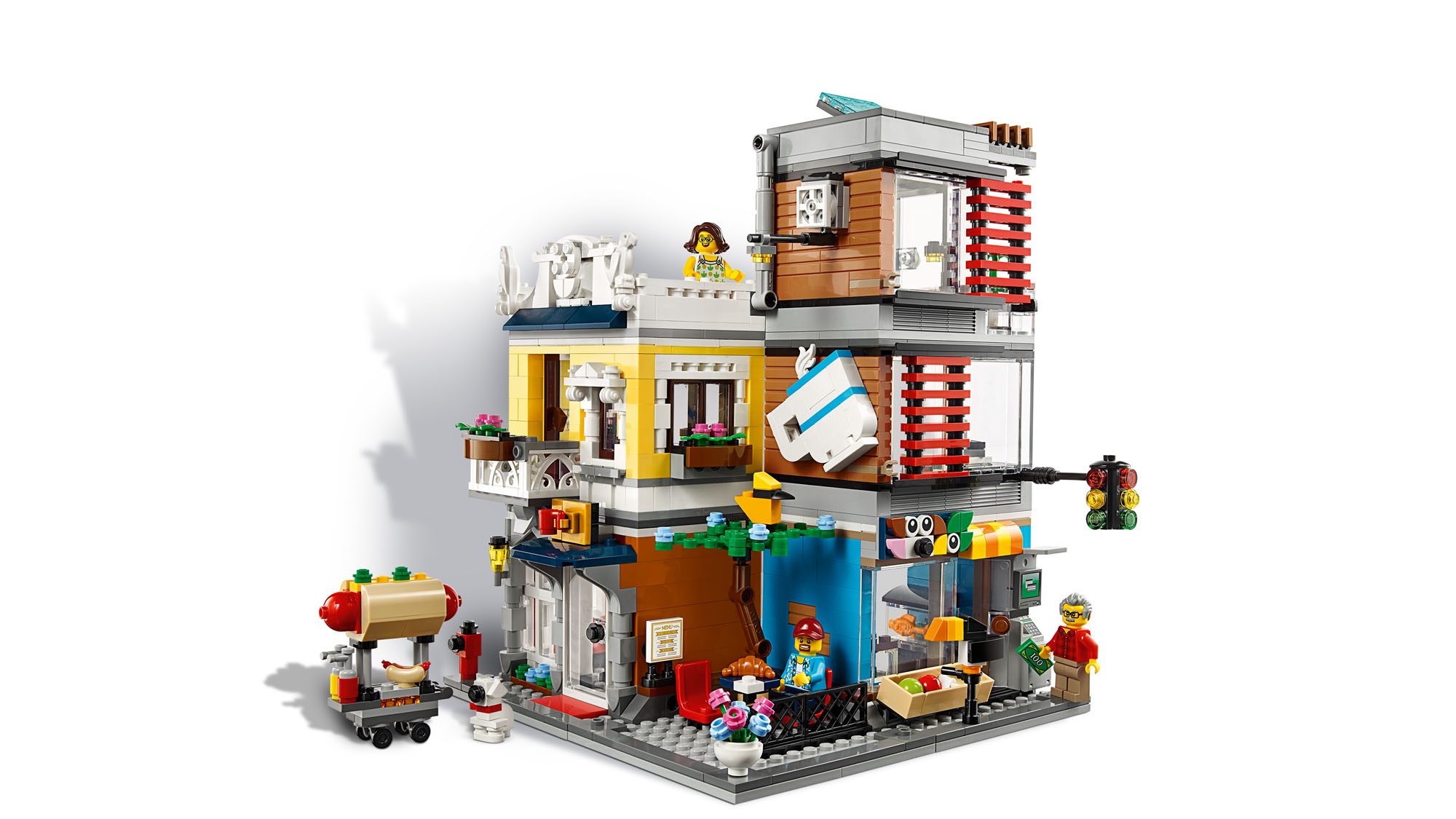 townhouse pet shop lego