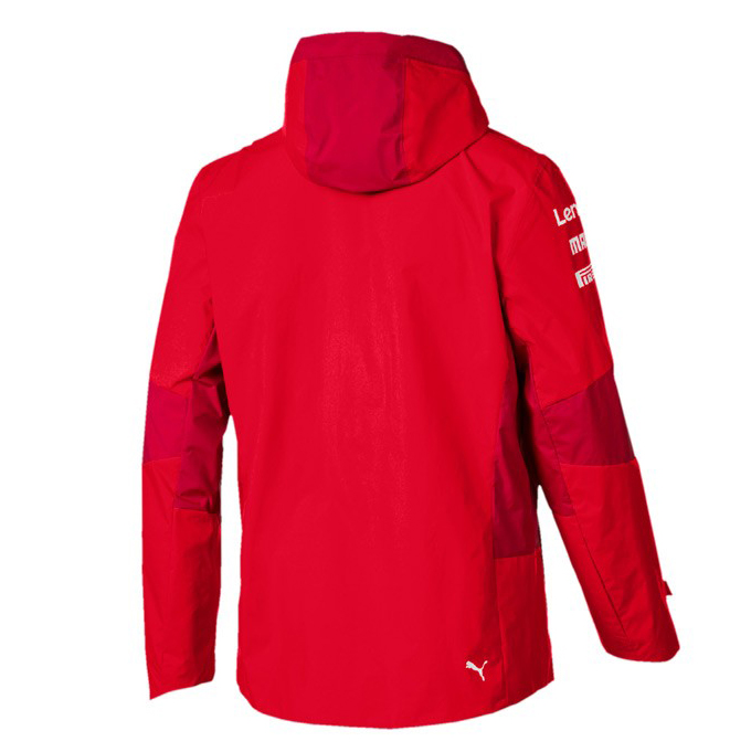 scuderia ferrari rain jacket