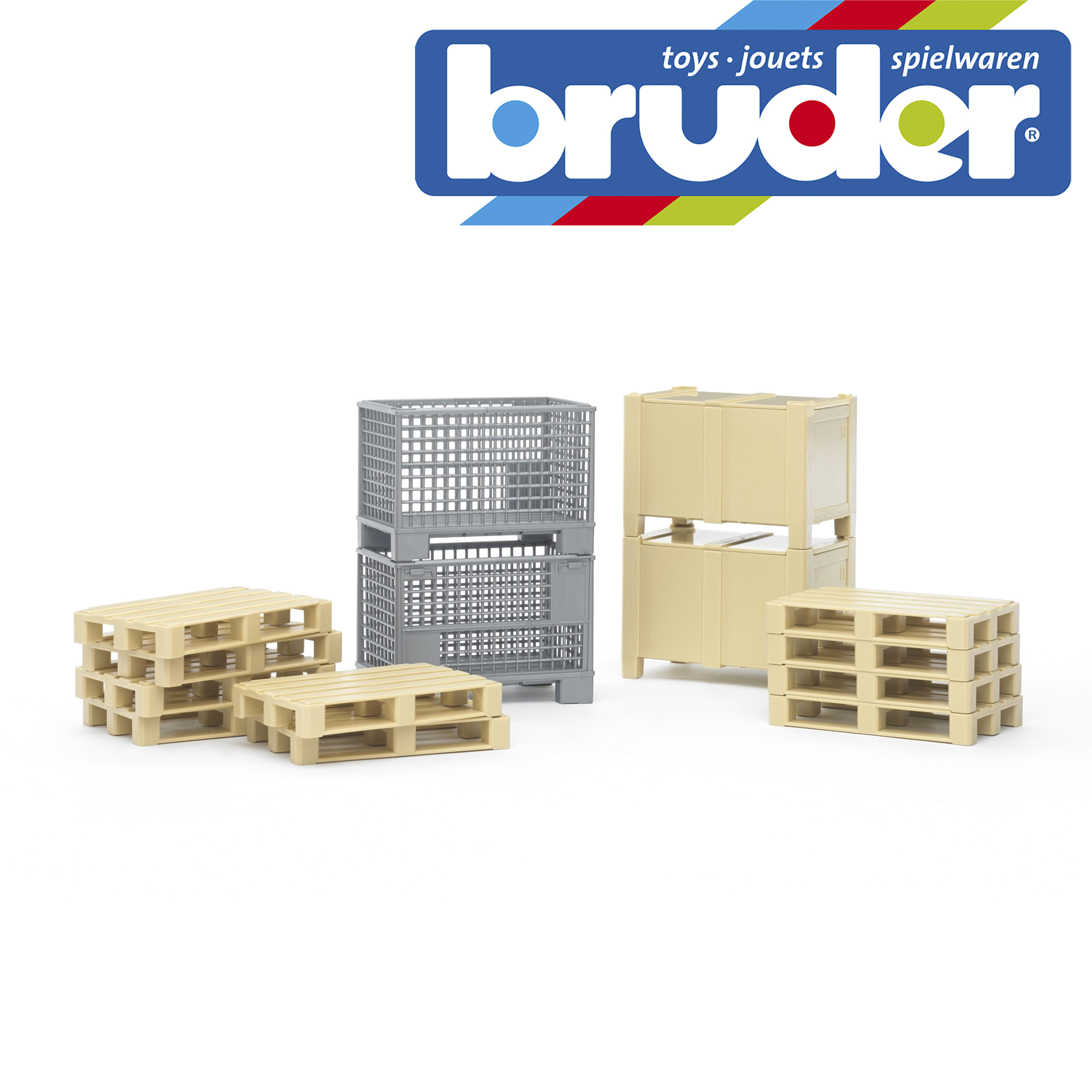 bruder logistics set