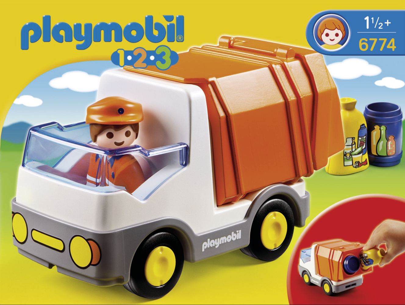 playmobil garbage truck