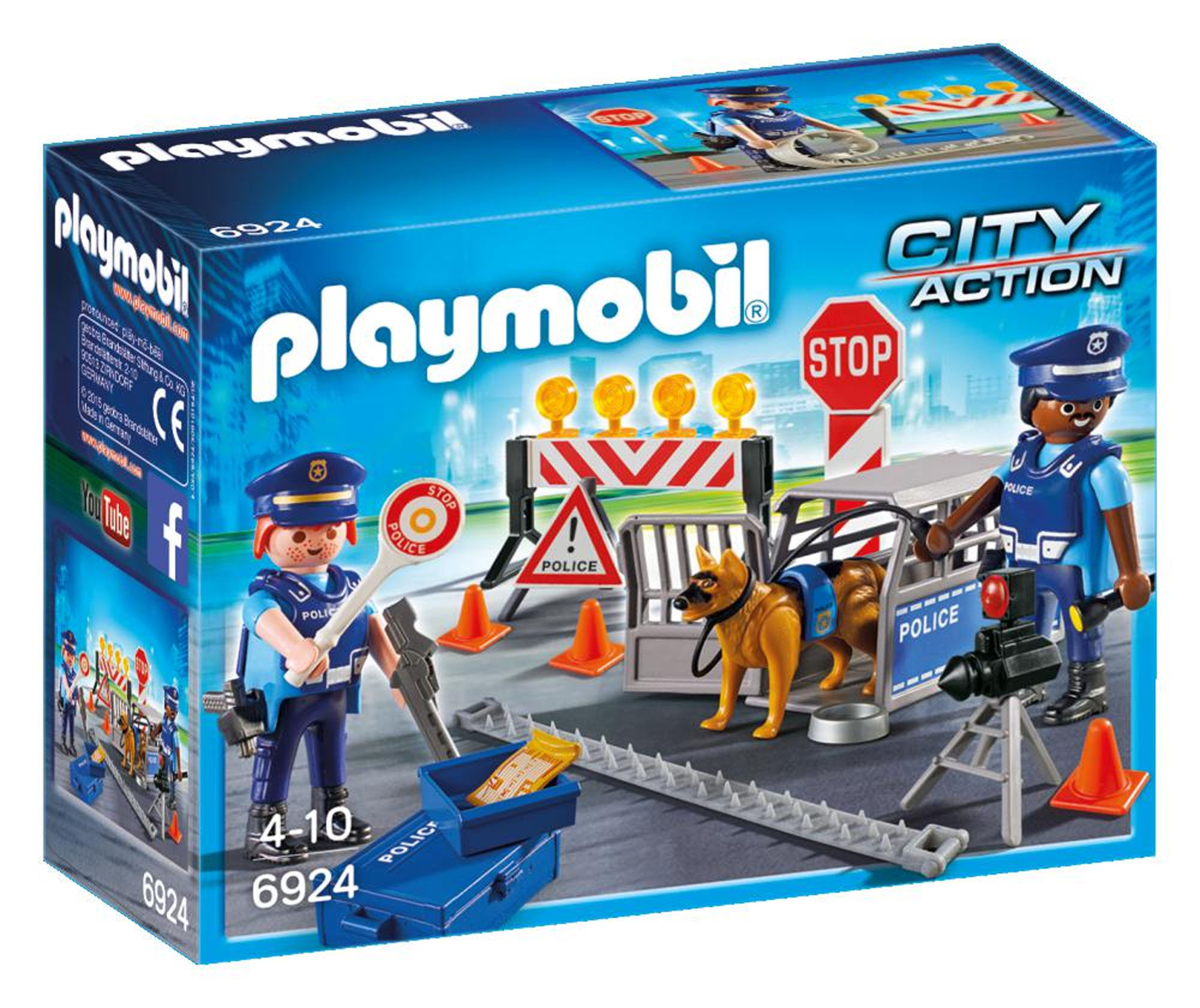 playmobil city action jail