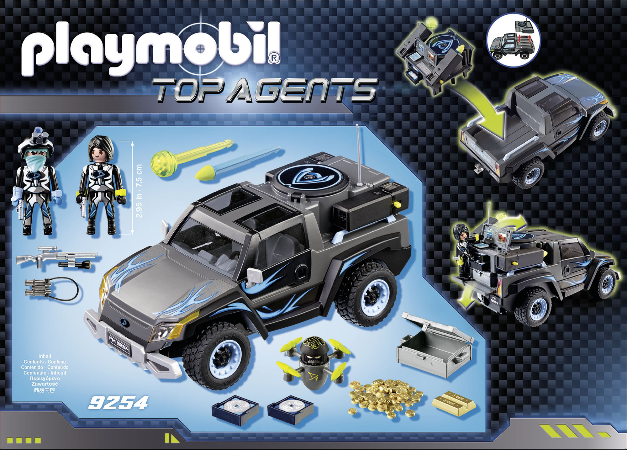 playmobil top agents robot