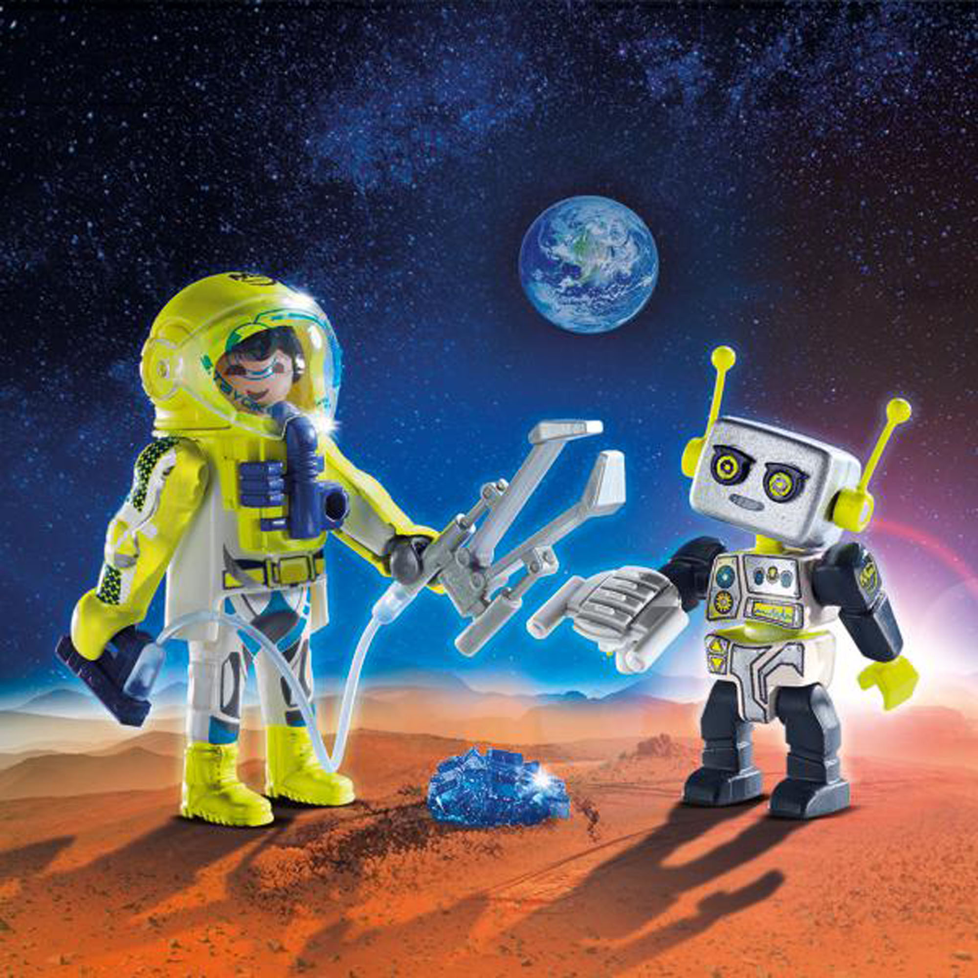 playmobil robot space