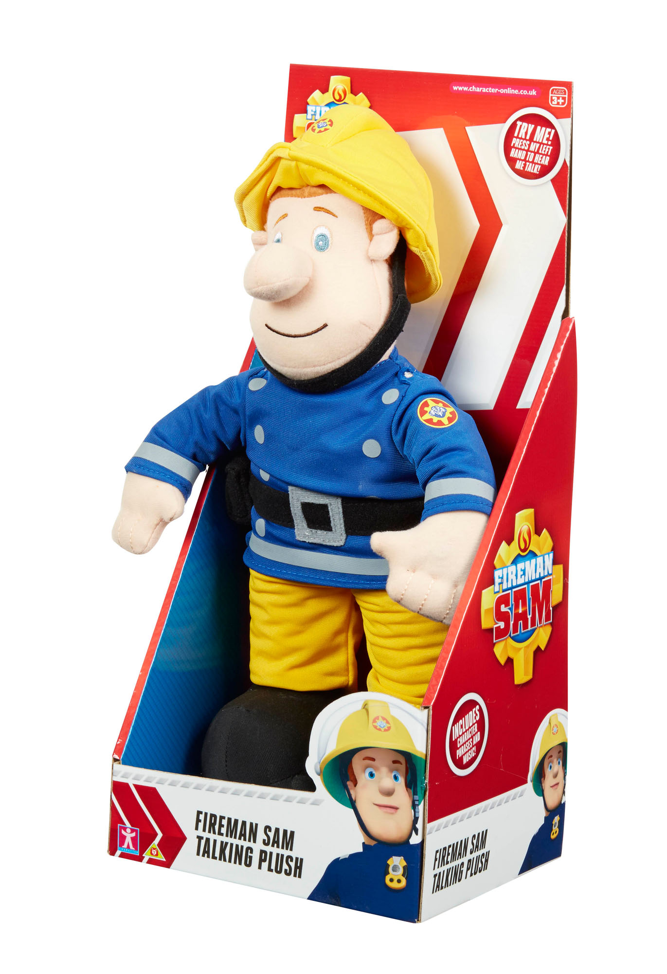 fireman sam talking plush