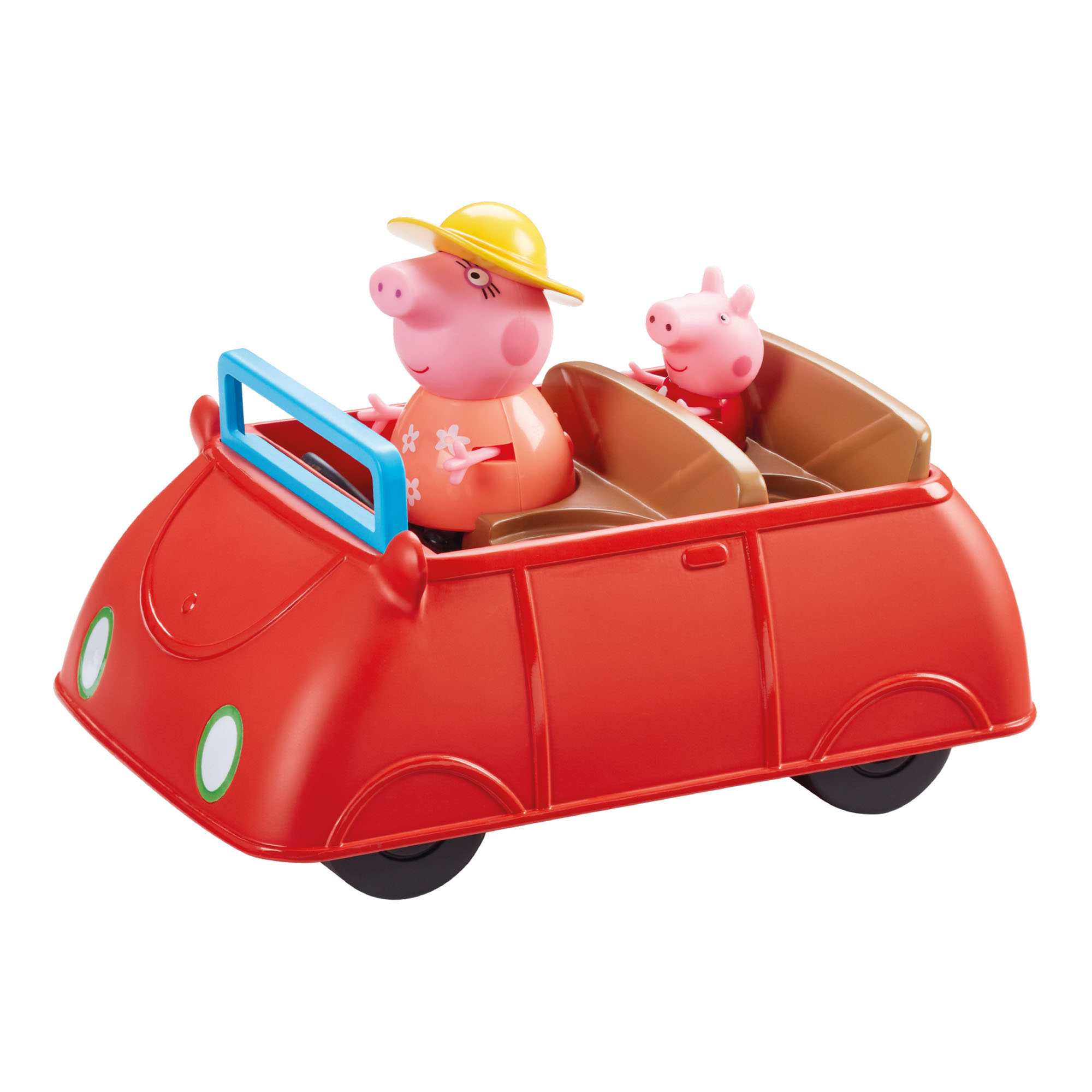 06921 Peppa Pig Big Red Car Plastic Play Vehicle with 2 Figures! for ...