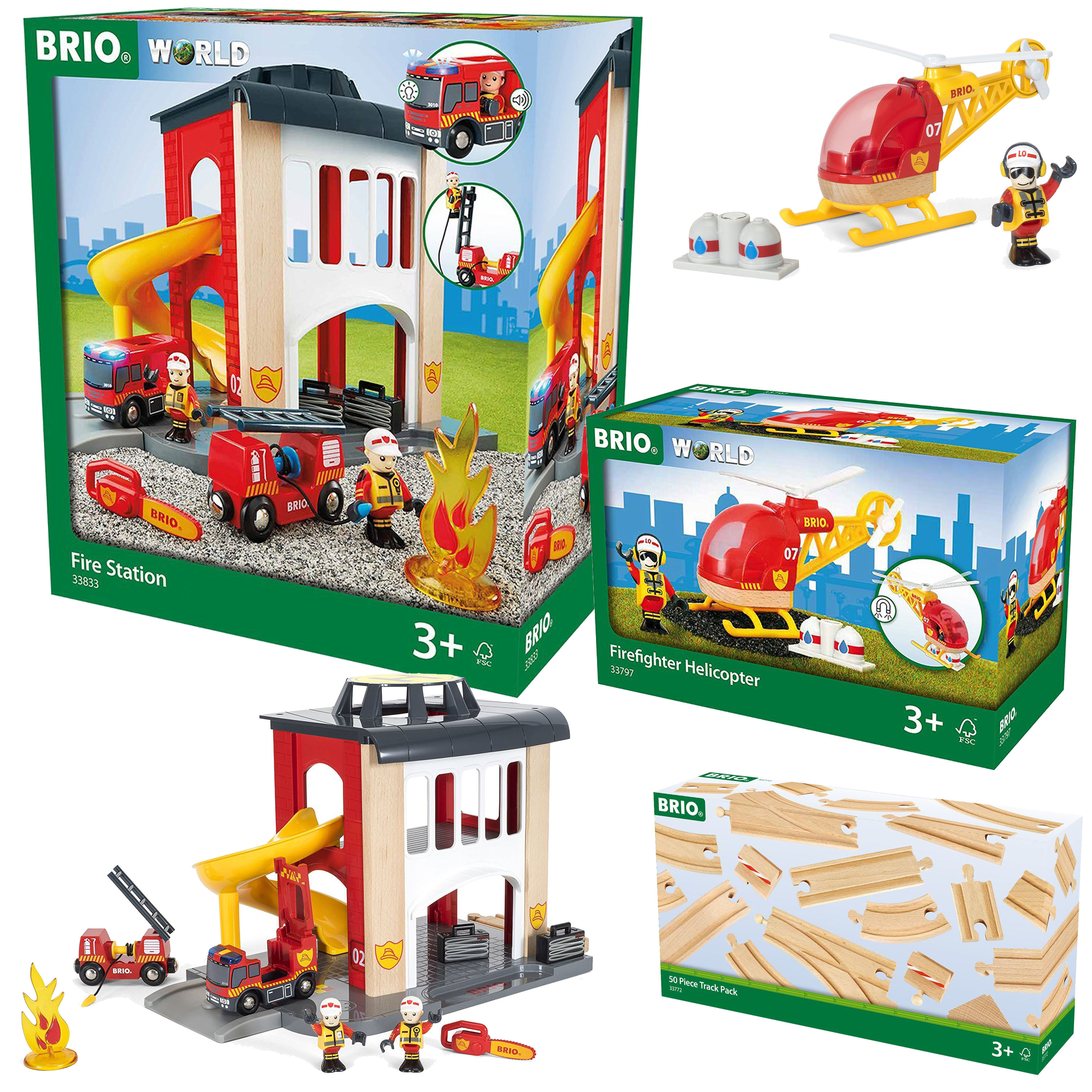 brio train fire station