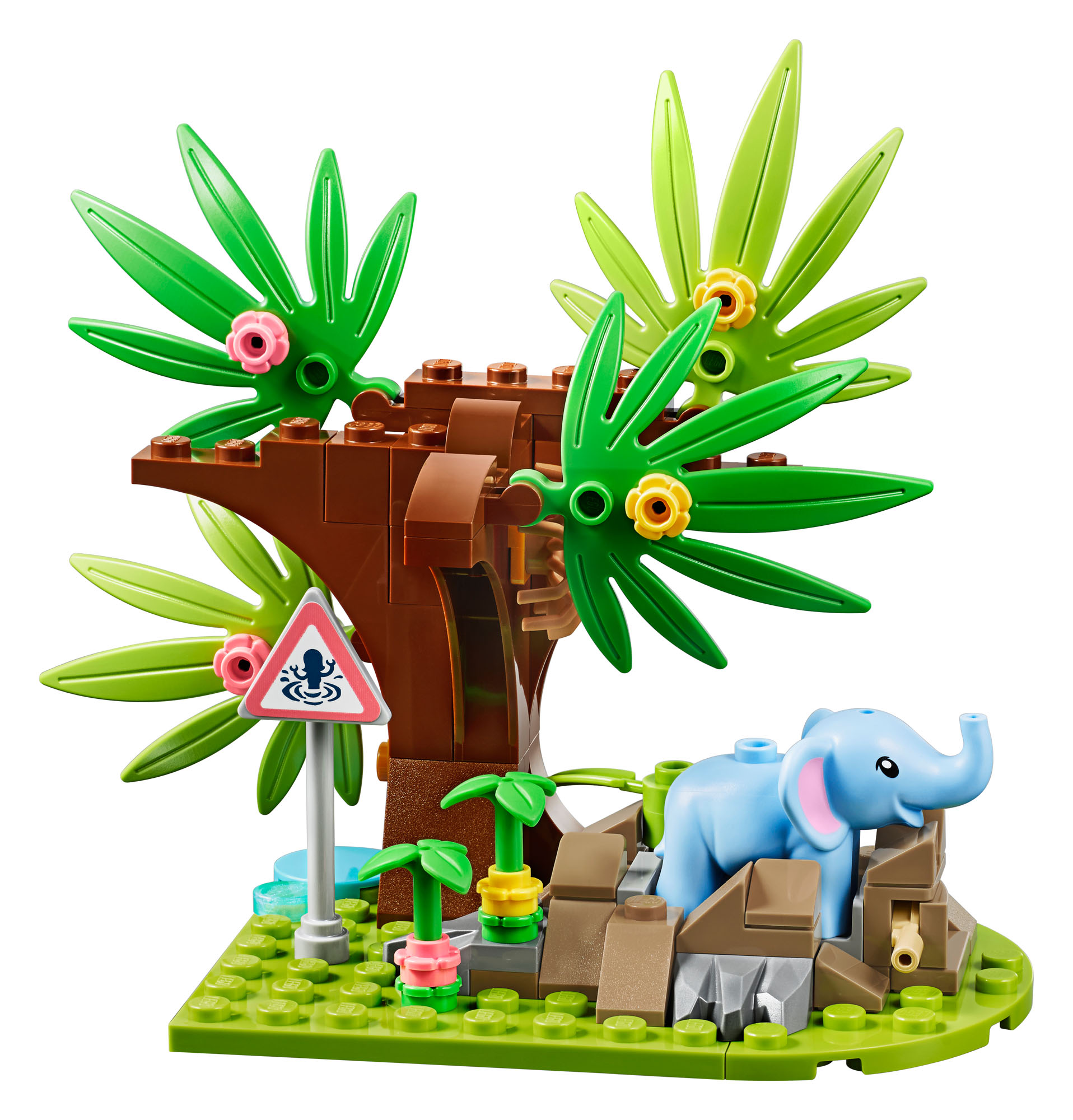 lego friends with elephant