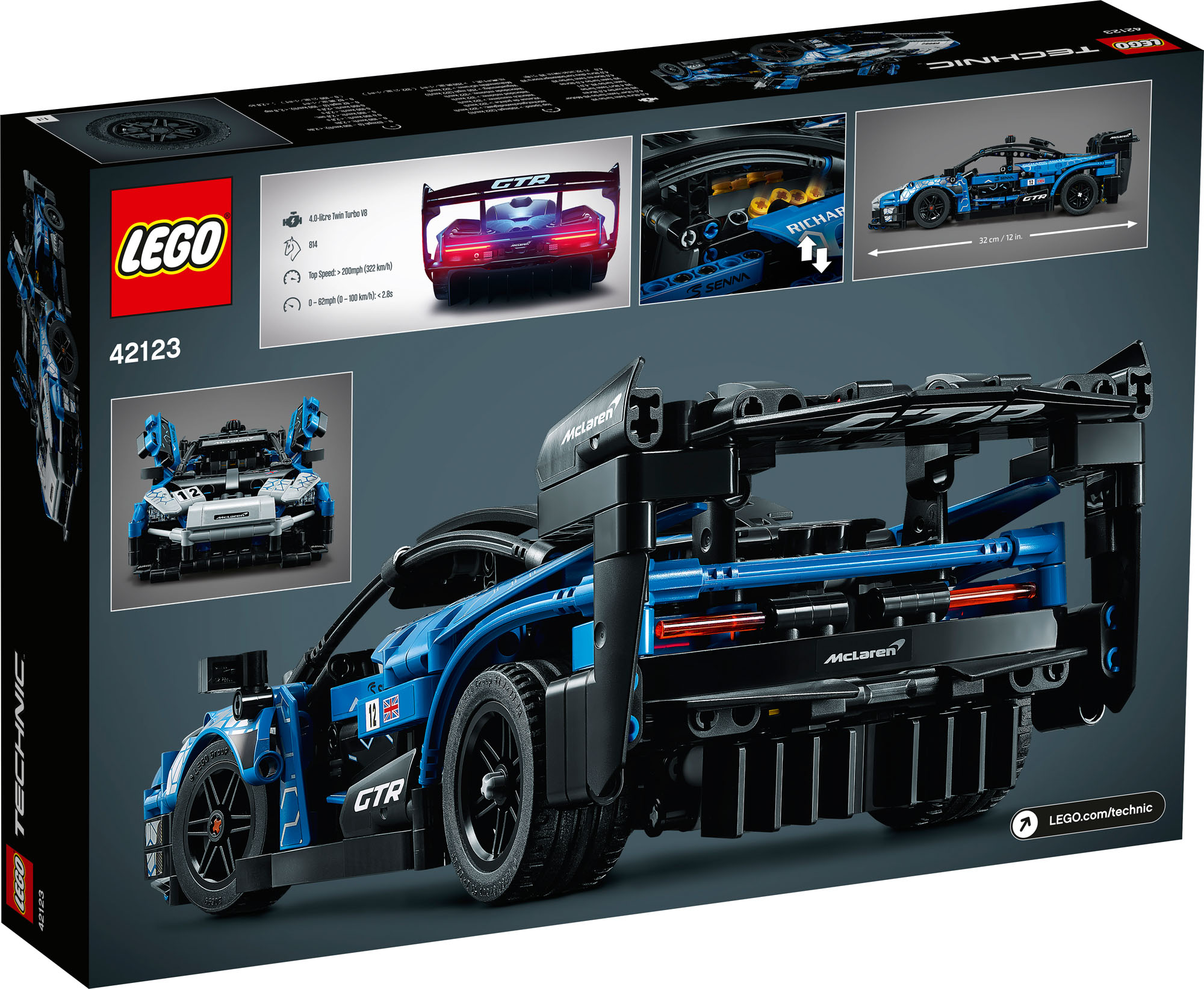 Lego mclaren senna 42123