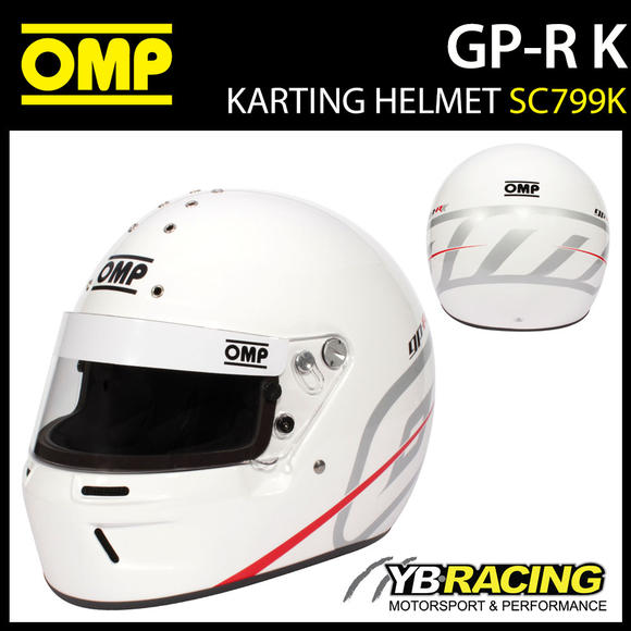 SC799K OMP GP-R K 2021 New Kart Helmet for Motorsport Race Karting SNELL-K 2020