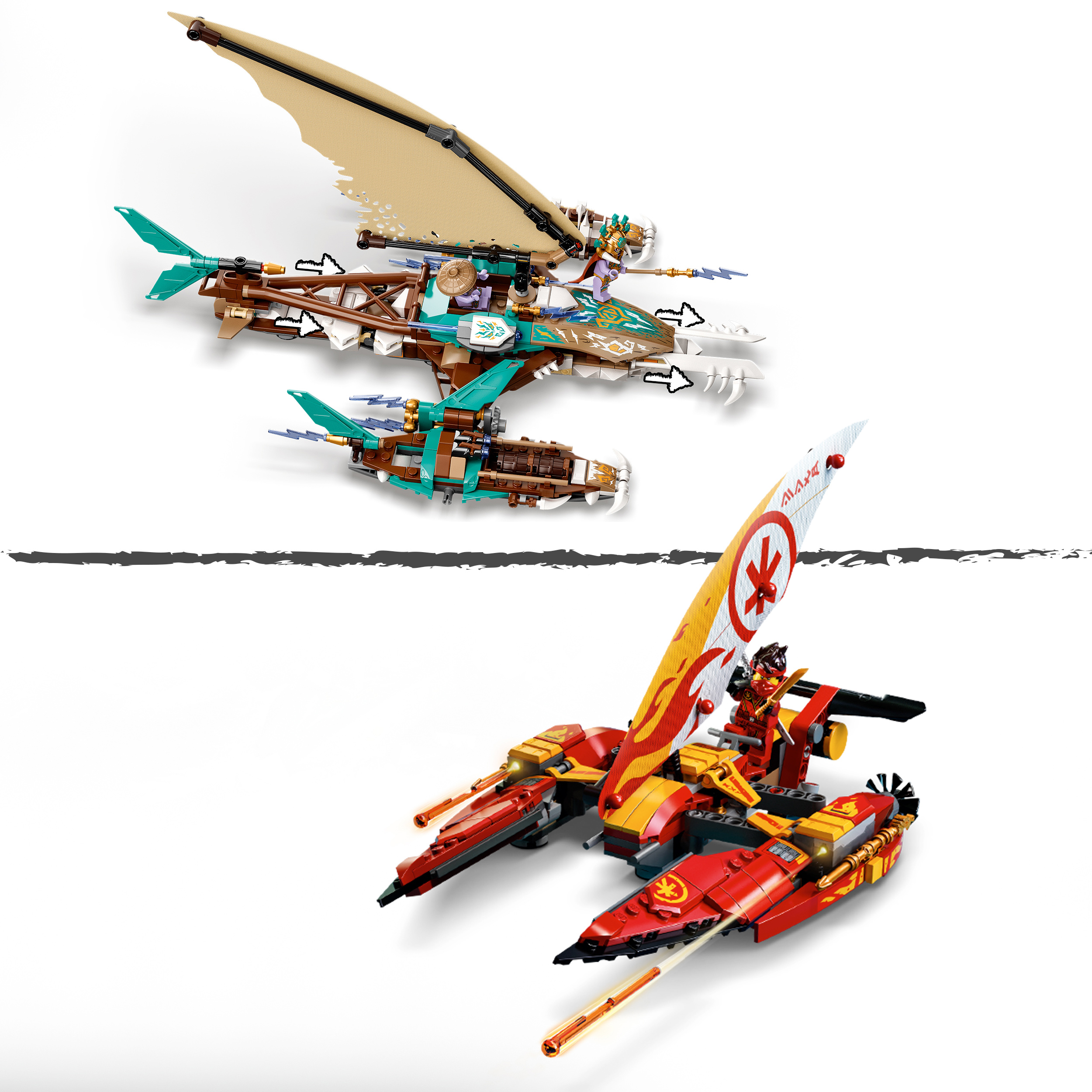 lego ninja boat