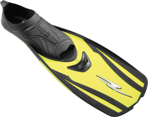 AQUA LUNG SPORT MOTION FINS FLIPPERS x2 SWIMMING DIVING SNORKELLING BY ...