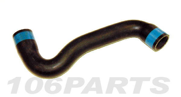 DISCONTINUED Peugeot 106 GTi 1.6 16v 1-Way Top Water Hose (no oil exchanger) - Genuine Part
