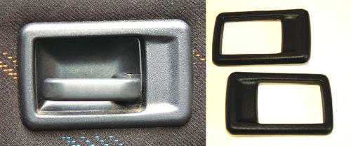 Peugeot 106 Interior door handle covers (PAIR) XS XSi RALLYE GTi QUIKSILVER Thumbnail 1