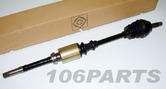 Peugeot 106 R/H Front Drive Shaft for 106 1.4 XSi / 1.3 RALLYE - Genuine Peugeot