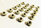 Peugeot 106 Exhaust Heat Shield Washer Nuts (20) XS XSi RALLYE GTi QUIKSILVER