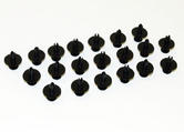 Peugeot 106 Sports Side Skirt Fixing Clips GTi RALLYE QUIKSILVER S16 - Genuine
