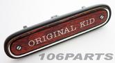 DISCONTINUED Peugeot 106 ORIGINAL KID Dashboard Badge - New Genuine Peugeot Part