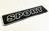 Peugeot 106 Peugeot "SPORT" Body Badge - New Genuine Peugeot Part