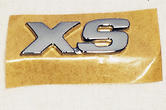 DISCONTINUED Peugeot 106 Silver 106 XS Body Badge - New Genuine Peugeot Part