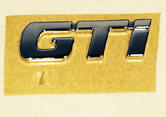 DISCONTINUED- Peugeot 106 Silver 106 GTi Body Badge - New Genuine Peugeot Part