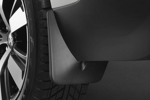 NEW! PEUGEOT 2008 STYLED MUD FLAPS - REAR - GENUINE PEUGEOT ACCESSORY Thumbnail 1