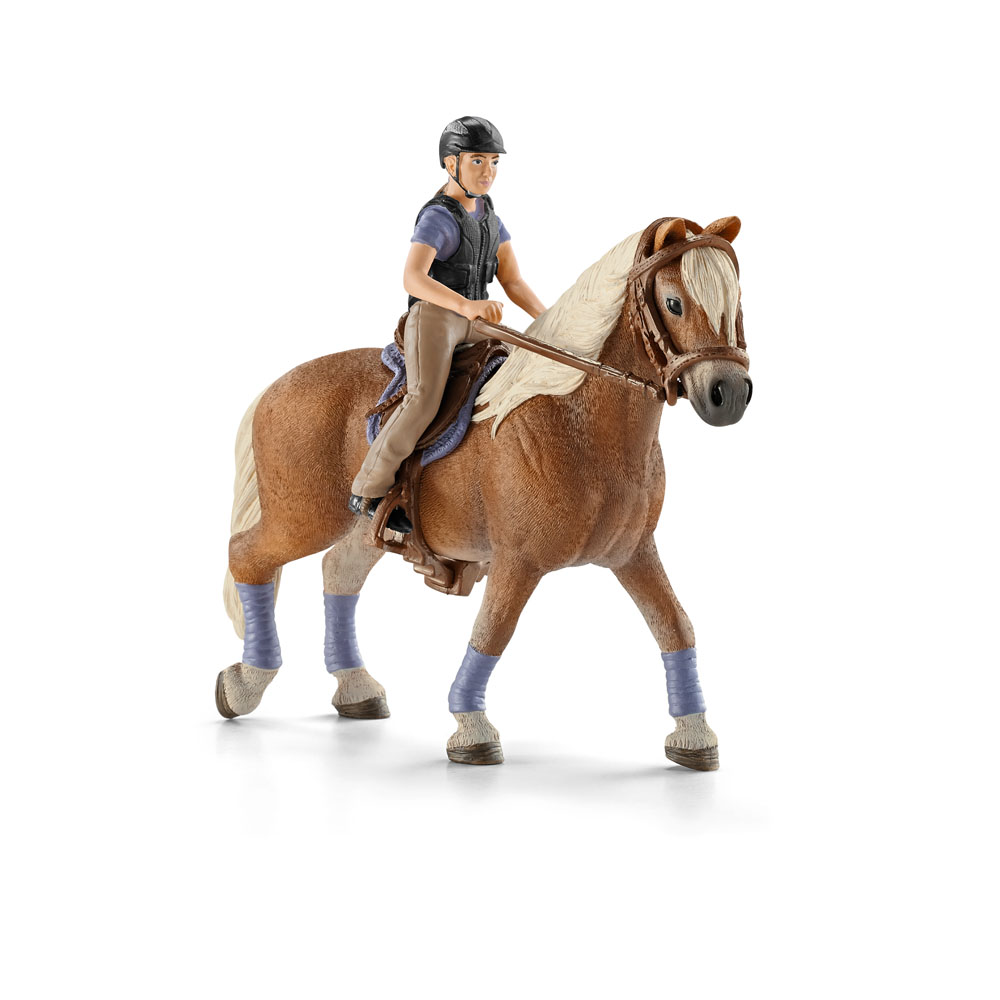 schleich pony riding set