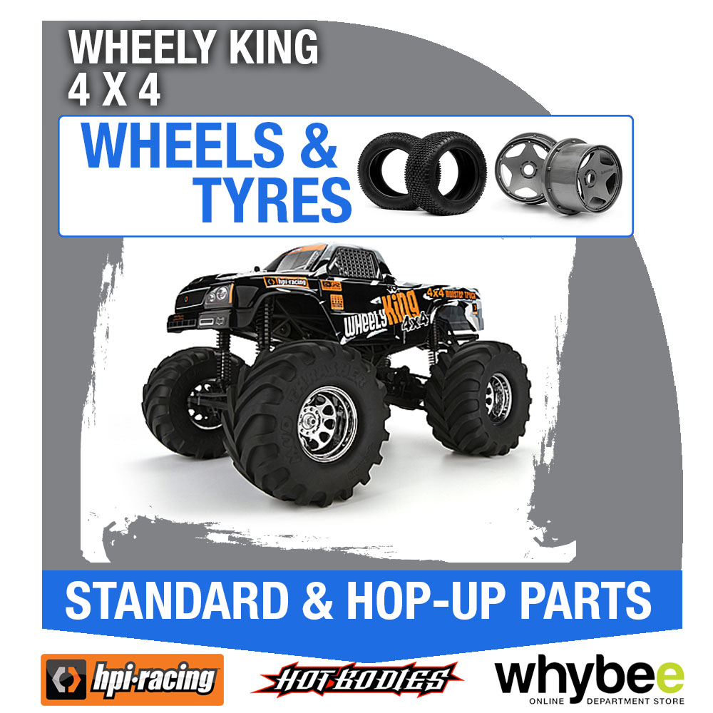 hpi wheely king brushless