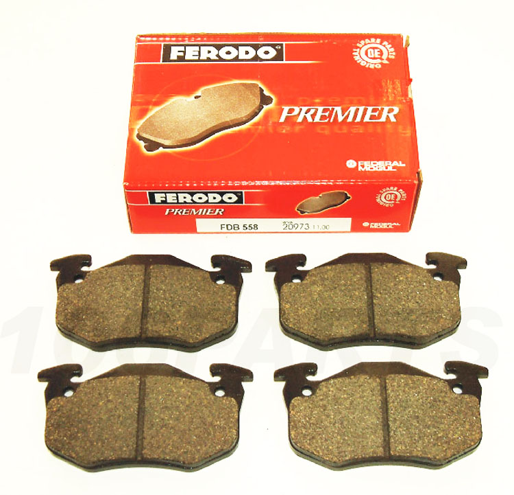 Peugeot 106 Rear Brake Pads S2 RALLYE GTI VTS Ferodo FDB558