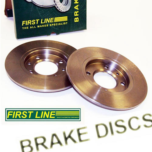 Peugeot 106 Front Brake Discs for 266mm Conversion (22mm) Firstline FBD1234 Thumbnail 1