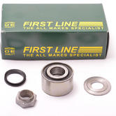 Peugeot 106 Rear Wheel Bearing (1) OD 56mm for Rear Drums Firstline FBK329