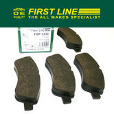 Peugeot 106 Front Brake Pads for 206/306 266mm [Type 1] 106 Rallye GTi