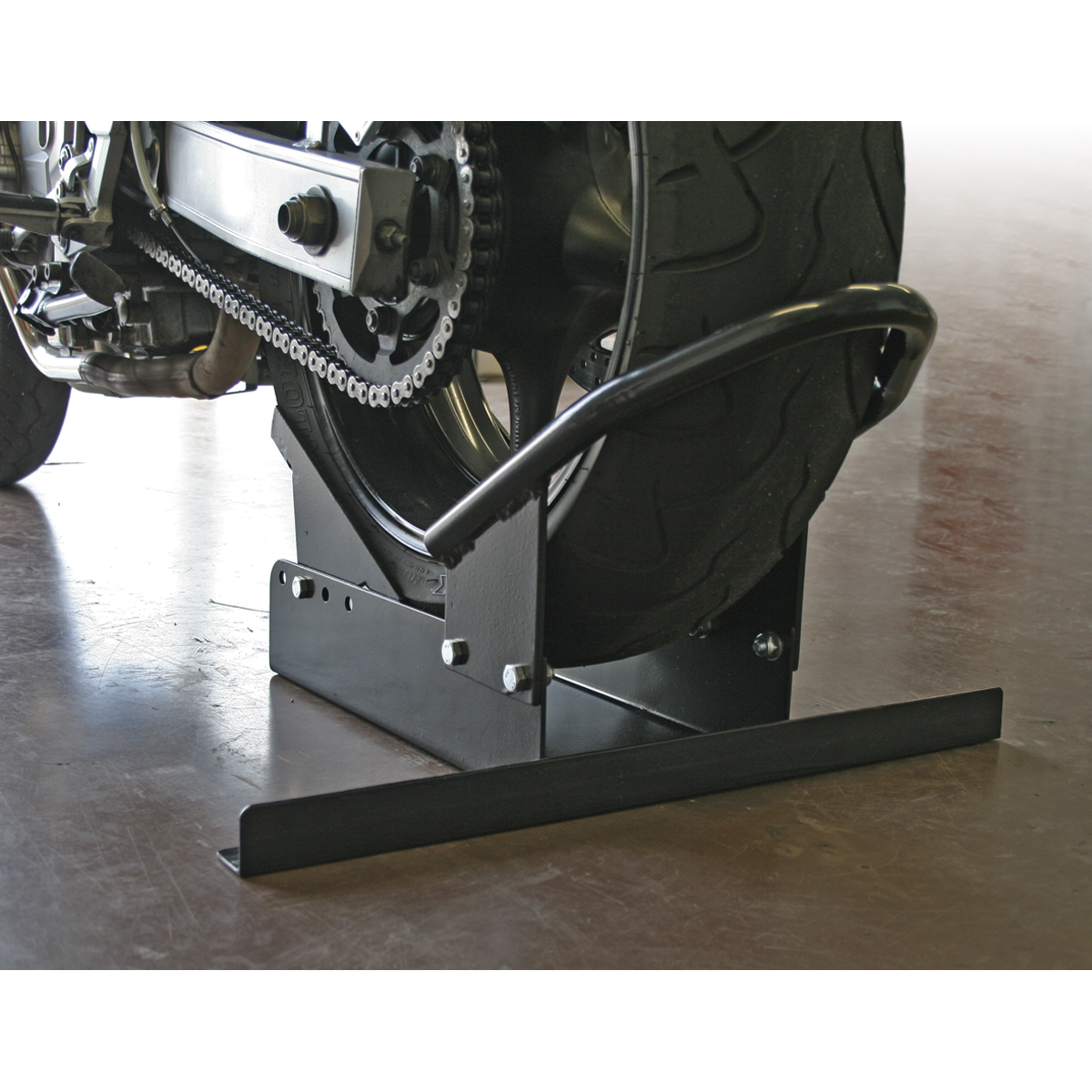 motorcycle rear wheel