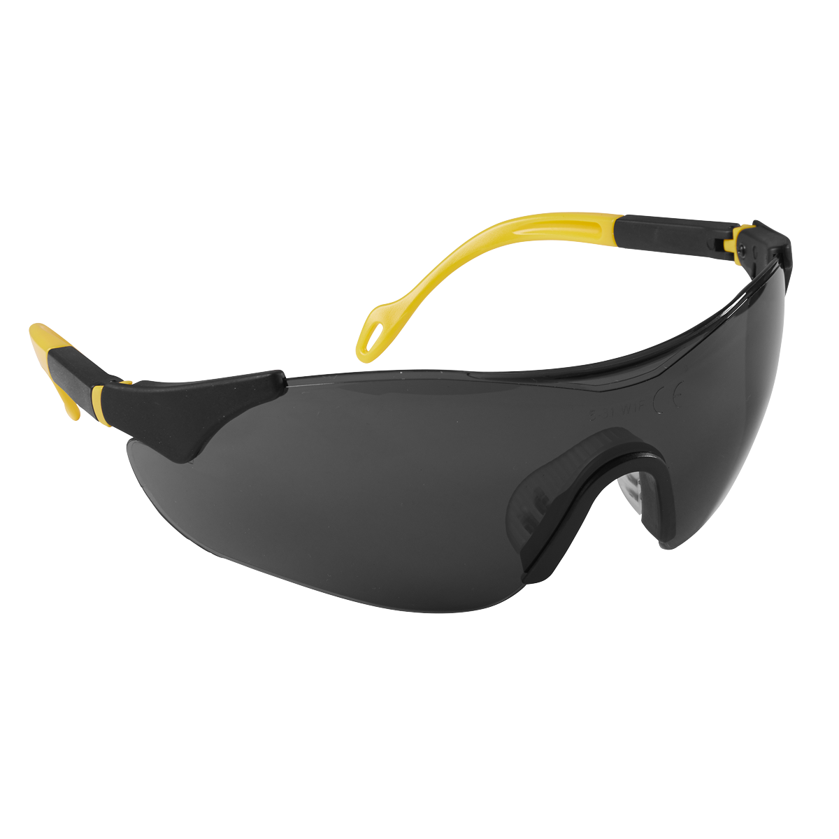 safety glasses with adjustable arms