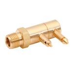JARVIS WALKER MARINE  JOHNSTONE  EVINRUDE 2 PRONG MALE 1/4" HOSE FITTTING