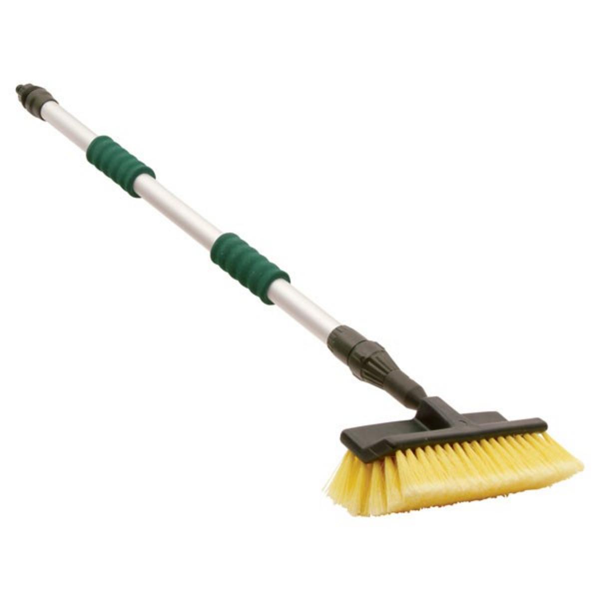 MARINE DECK BRUSH WITH TELESCOPING ALUMINIUM SHAFT Jarvis Marine Fishing Mad