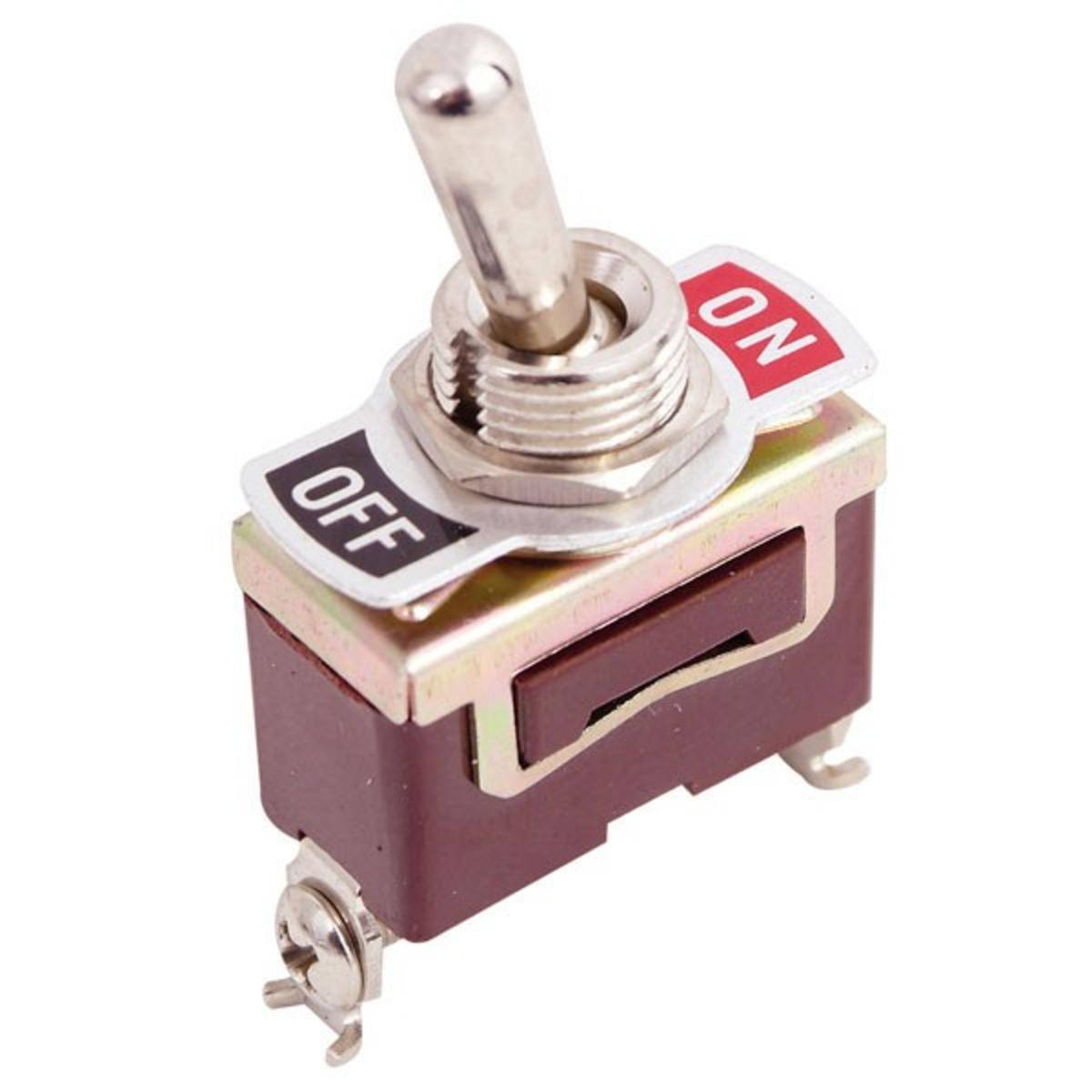 /JARVIS WALKER MARINE TOGGLE SWITCH BRASS ON/OFF Jarvis Marine
