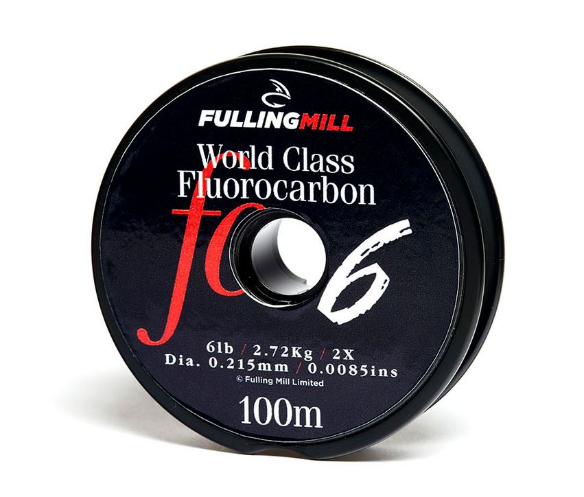 Fulling Mill World Class Fluorocarbon Tippet Line 100m All Breaking