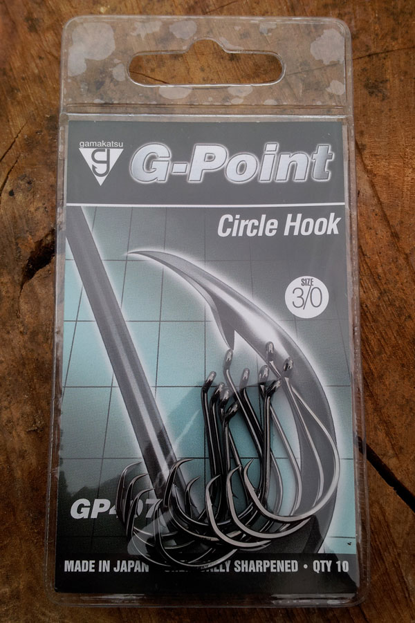 /GAMAKATSU GPOINT CIRCLE HOOK SEA FISHING HOOKS MODEL NO. GP407 SIZE 2