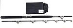 BISON 2 SECTION 6'  ALL ROLLER EYE 30/50LB BOAT ROD